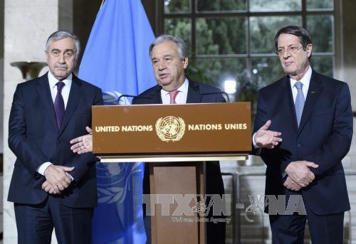 UN-Generalsekretär: Noch kein Durchbruch bei Verhandlungen über Wiedervereinigung von Zypern - ảnh 1